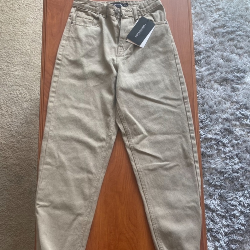 Pretty Little Things Tan Jeans